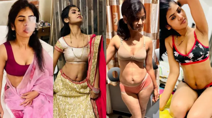Indian Beautiful Sexy HouseWife Smoking Riding Bengalisex